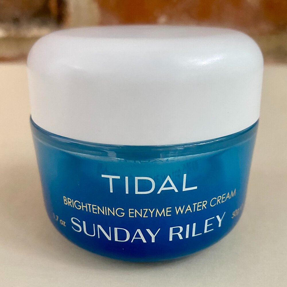Sunday Riley Tidal Brightening Enzyme Water Cream, Full Size 50g, Rare, New.